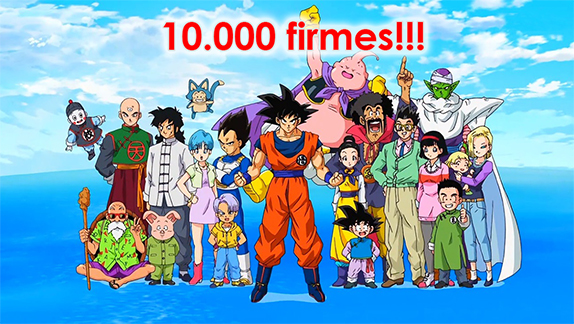 10.000 firmes per Dragon Ball Super a TV3