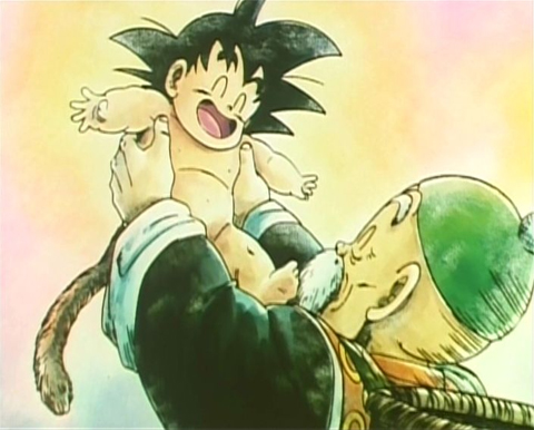 Image result for goku y son gohan