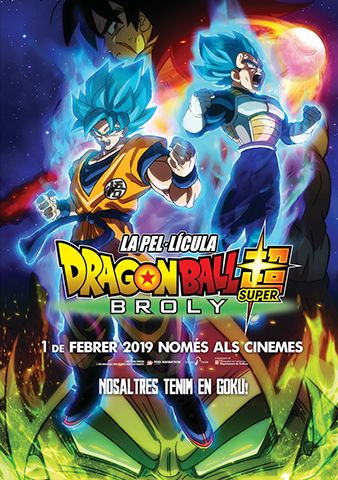 Bola de Drac Súper - Broly: Cines confirmats