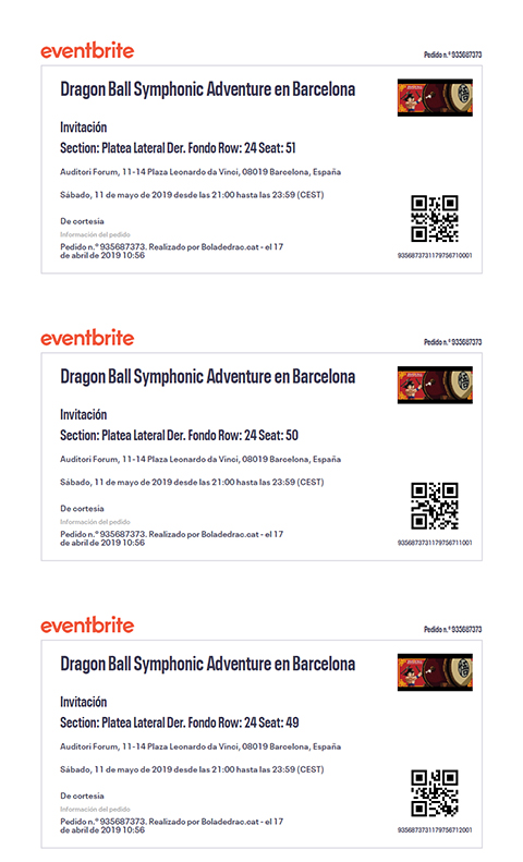 Dragon Ball Symphonic Adventure Barcelona 2019