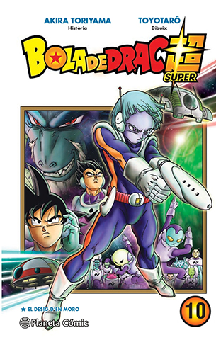 Manga de Bola de Drac Super i tom 10