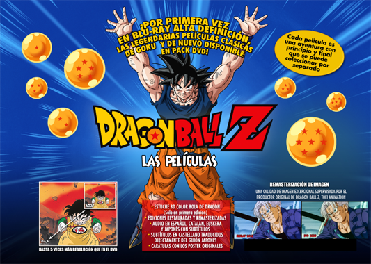 Nous DVDs de Bola de Drac Z